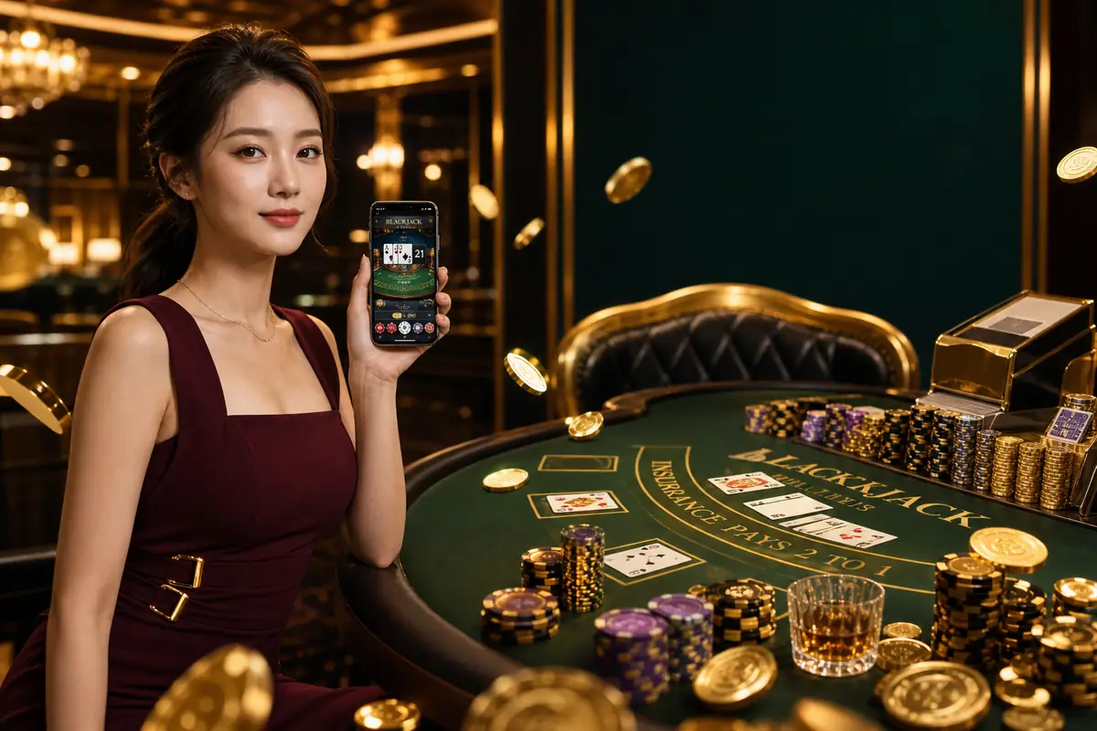 mega198 Casino dealer langsung baccarat live